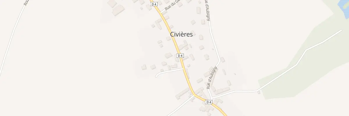Plan du 13 Rue Grande - Civieres à Vexin-sur-Epte