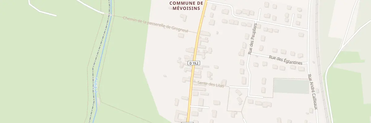 Plan du 19 Rue de Chimay à Mévoisins