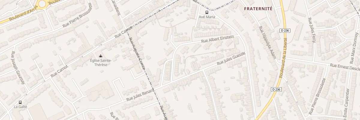 Plan du 47 Rue Albert Einstein à Outreau