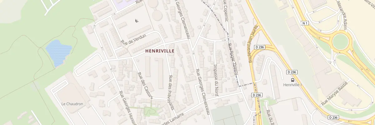Plan du 67 Rue Georges Clémenceau au Portel