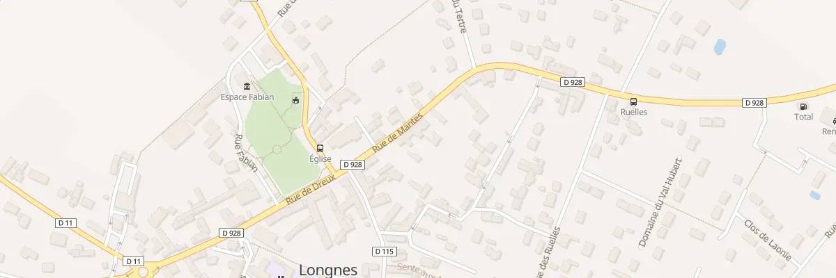 Plan du 9 Rue de Mantes à Longnes