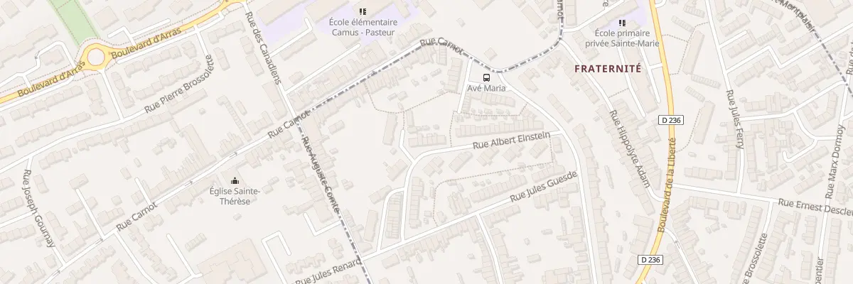 Plan du 48 Rue Albert Einstein à Outreau