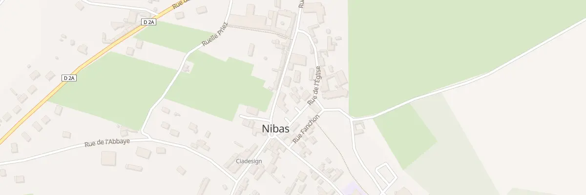 Plan du 1B Rue de l’Eglise à Nibas