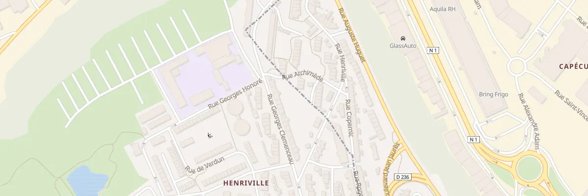 Plan du 78 Rue Georges Clémenceau au Portel