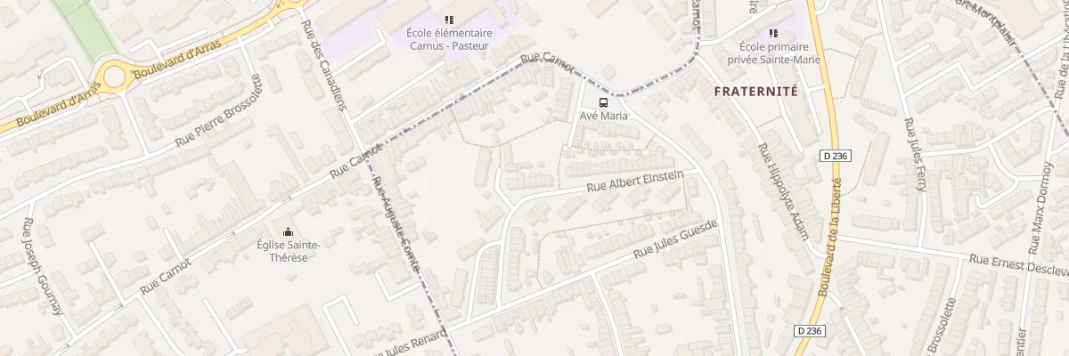 Plan du 46 Rue Albert Einstein à Outreau