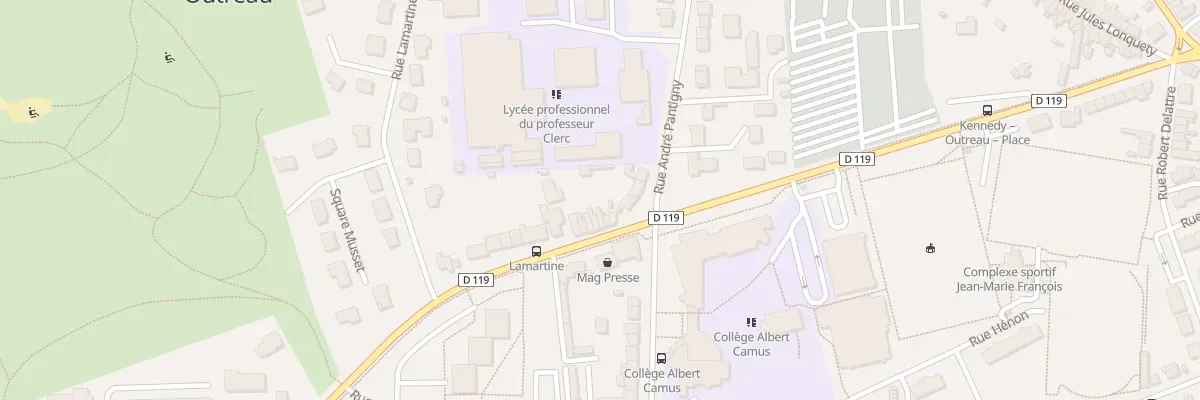 Plan du 6 Bd Raymond Splingard à Outreau