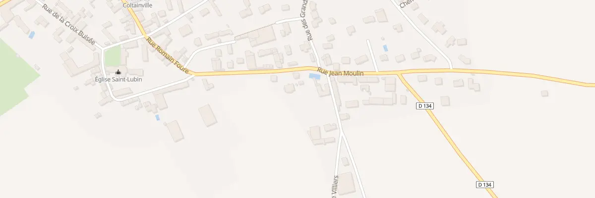 Plan du 16 Rue Jean Moulin à Coltainville