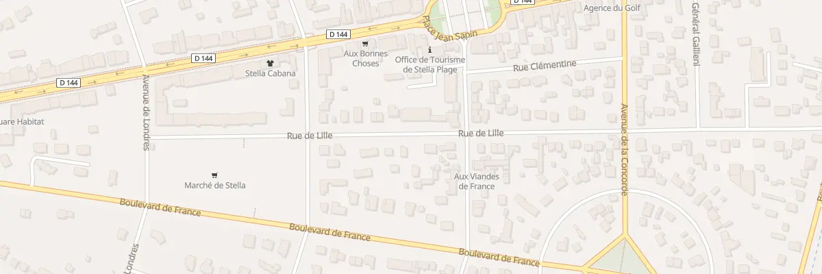 Plan du 699 Rue de Lille à Cucq