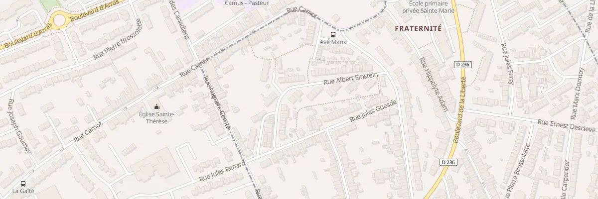 Plan du 39 Rue Albert Einstein à Outreau