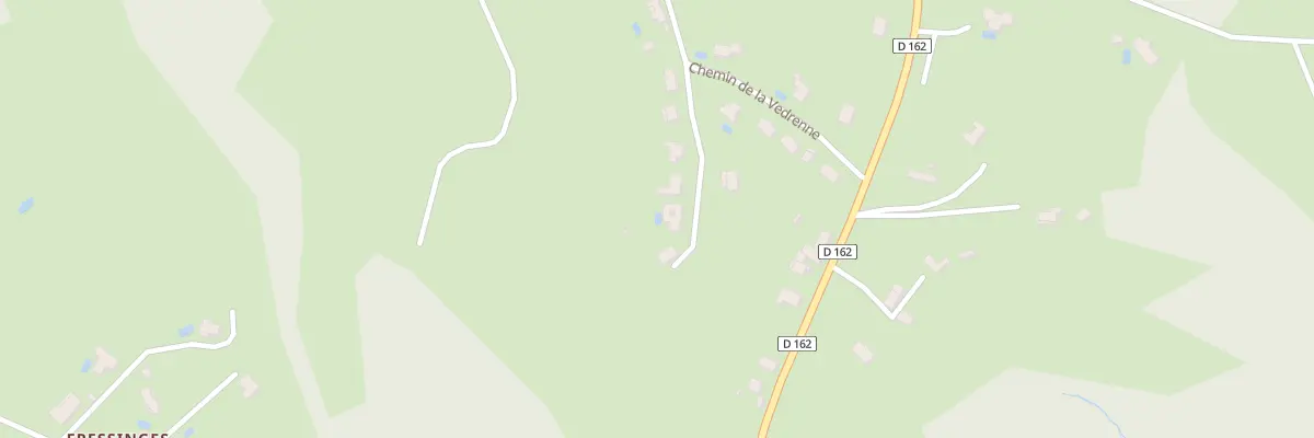 Plan du 610 Che de la Vedrenne à Cosnac