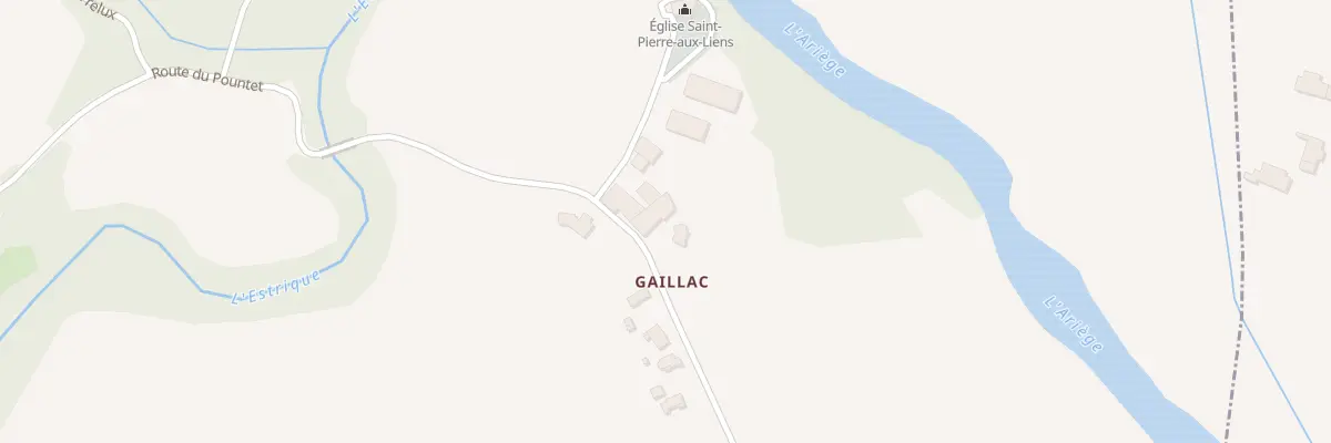 Plan du 42 Gaillac à Bézac