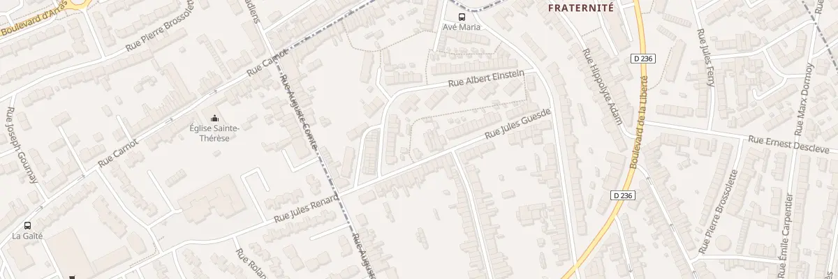 Plan du 46 Rue Jules Guesde à Outreau