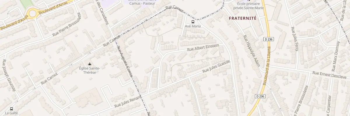 Plan du 37 Rue Albert Einstein à Outreau