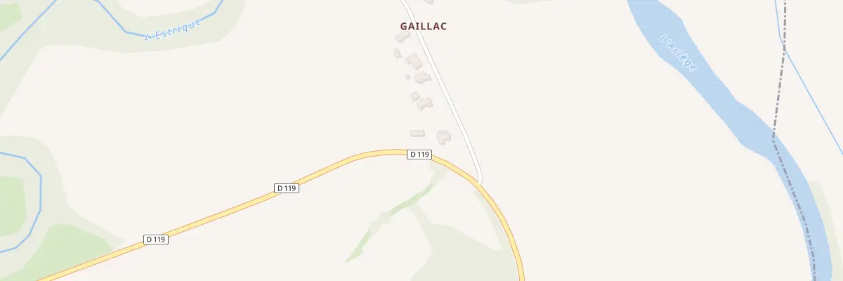 Plan du 45 Gaillac à Bézac
