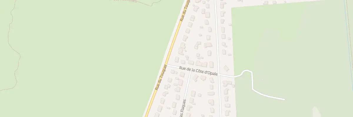 Plan du 728 Rue du Touquet à Merlimont