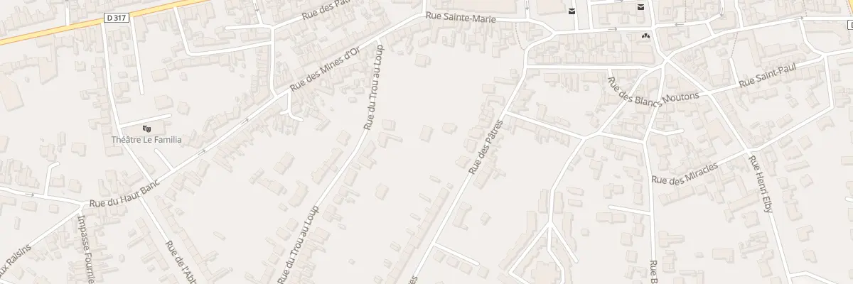 Plan du 26B Rue des Patres à Berck