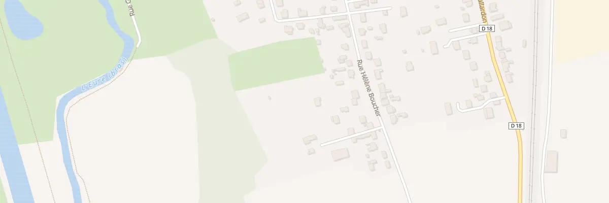 Plan du 28 Rue Hélène Boucher à Maintenon