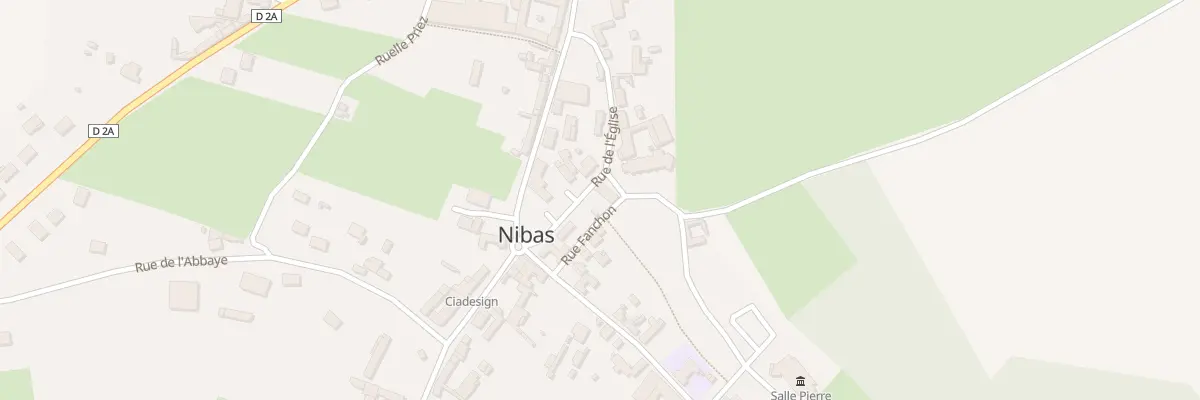 Plan du 1 Rue Fanchon à Nibas