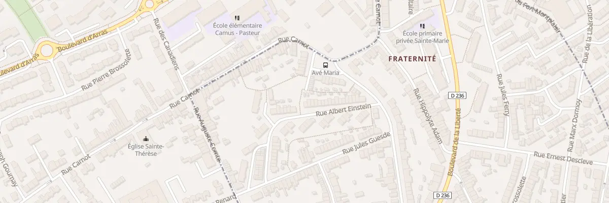 Plan du 36 Rue Albert Einstein à Outreau