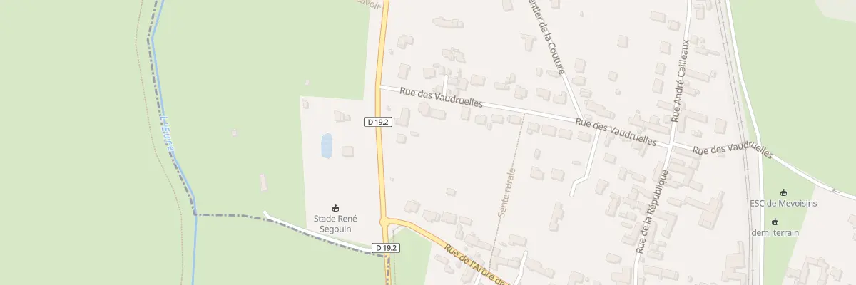 Plan du 4 Rue de Chimay à Mévoisins