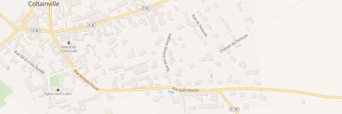 Plan du 8 Rue des Grands Vergers à Coltainville