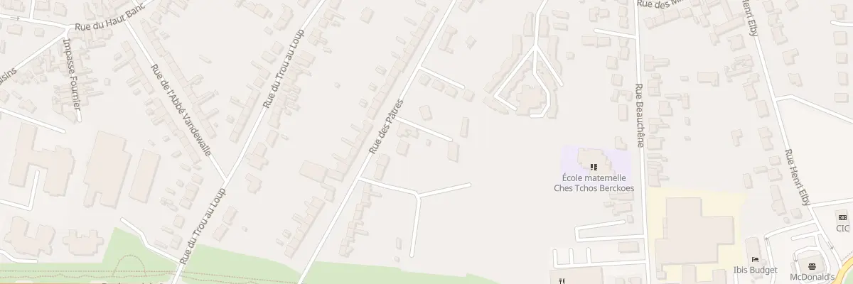 Plan du 49 Rue des Patres à Berck