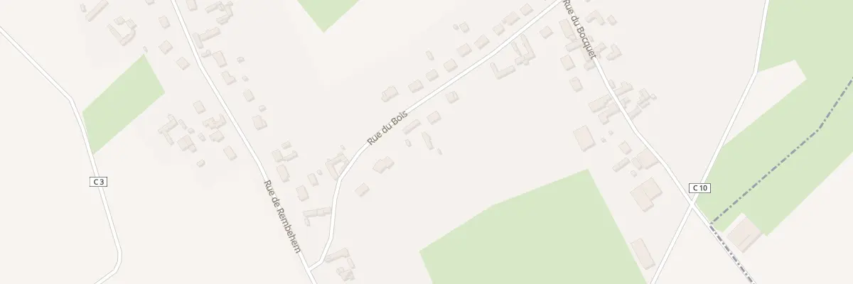 Plan du 14 Rue du Bois à Nibas