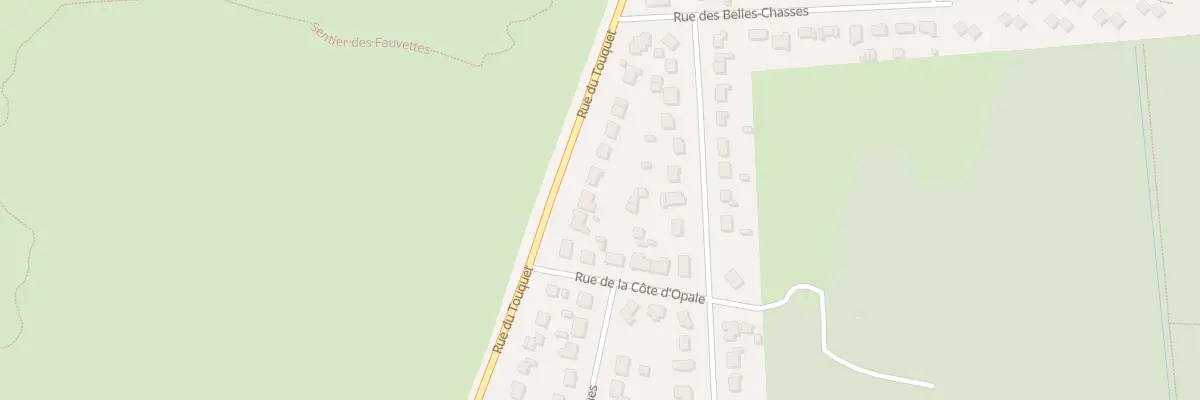 Plan du 780 Rue du Touquet à Merlimont