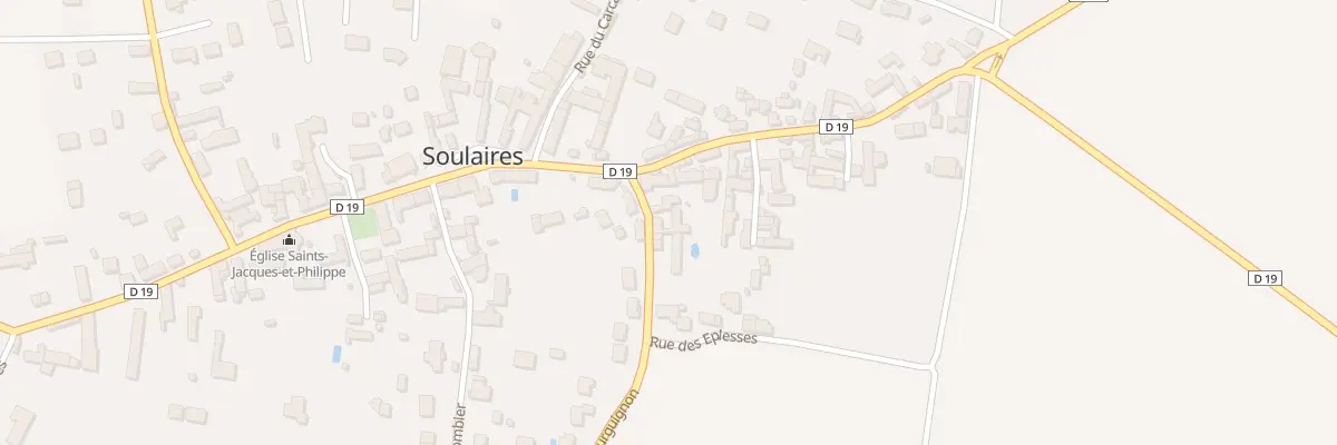 Plan du 5 Rue Clotaire Bourguignon à Soulaires