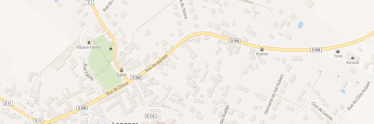 Plan du 15 Rue de Mantes à Longnes