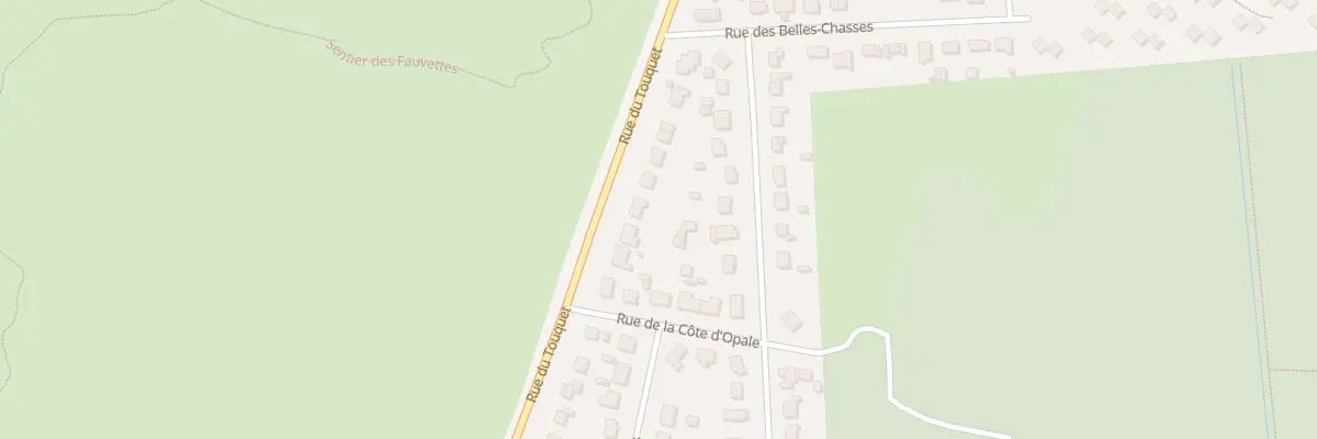 Plan du 794 Rue du Touquet à Merlimont