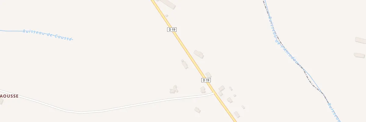 Plan du 40 Rte de Nailloux à Saint-Léon