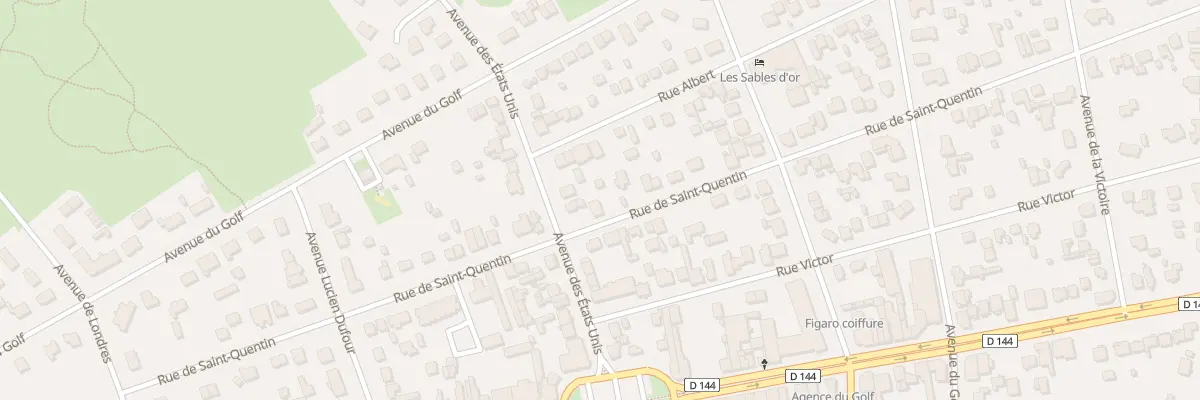 Plan du 502 Rue de Saint-quentin à Cucq