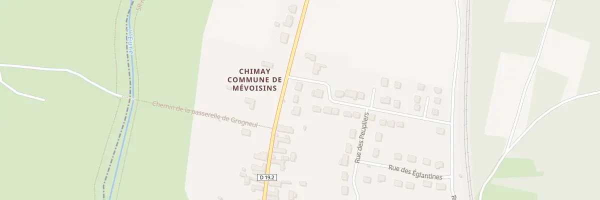 Plan du 32 Rue de Chimay à Mévoisins