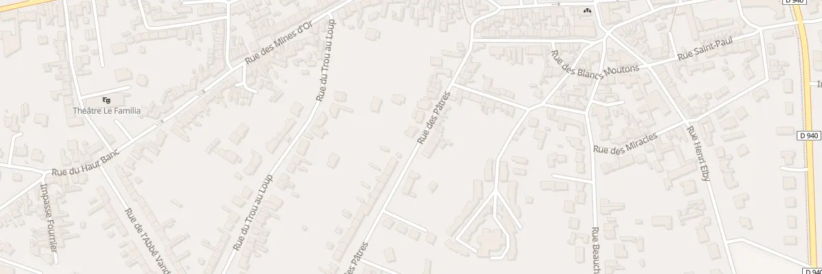 Plan du 28 Rue des Patres à Berck