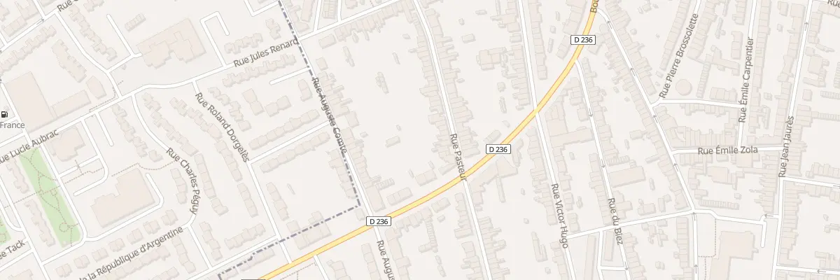 Plan du 111 Rue Pasteur à Outreau