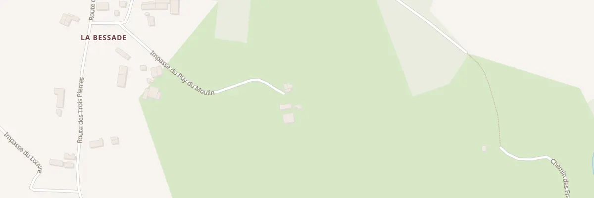 Plan du 5063 La Bessade à Condat-sur-Ganaveix