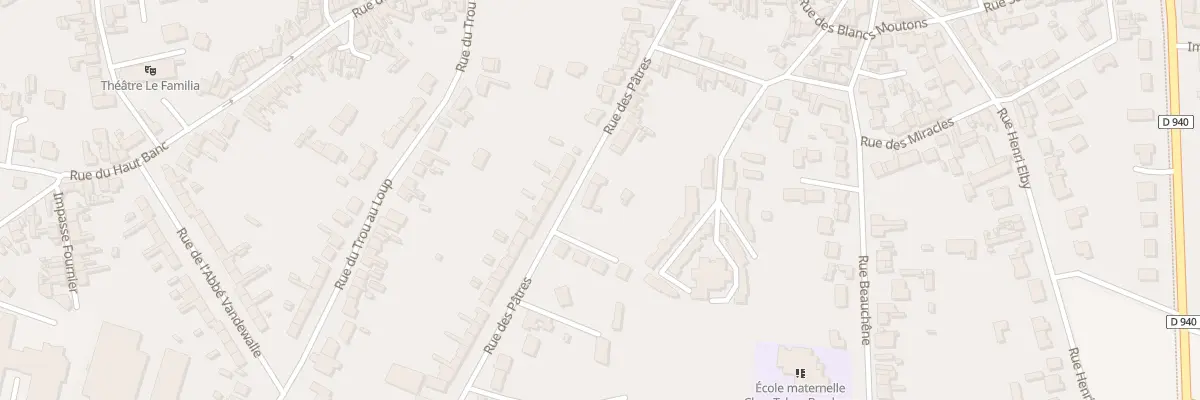Plan du 35 Rue des Patres à Berck