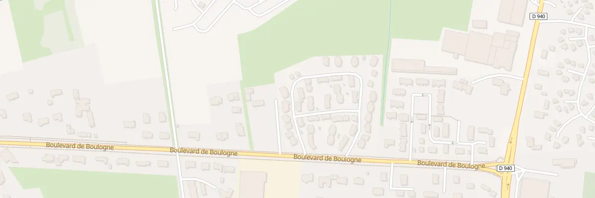 Plan du 147 Bd de Boulogne à Berck
