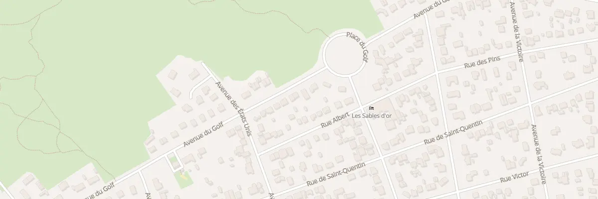 Plan du 373 Av du Golf à Cucq