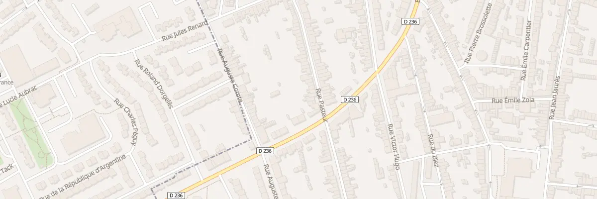 Plan du 107 Rue Pasteur à Outreau