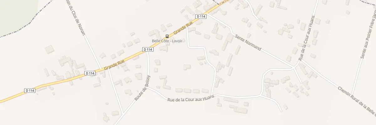 Plan du 1 Rue du Lavoir à Boissy-Mauvoisin