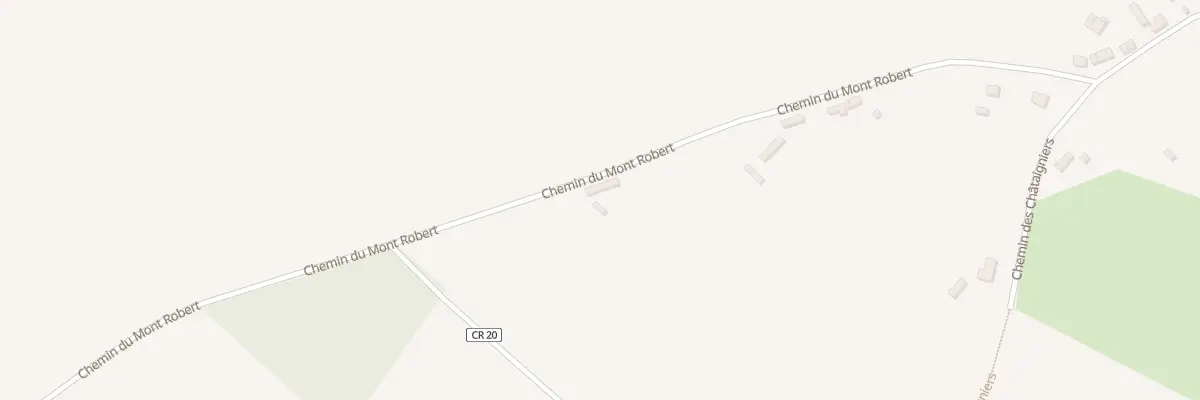 Plan du 19 Che du Mont Robert à Brémontier-Merval