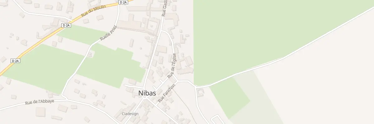Plan du 5002 Rue de l’Eglise à Nibas