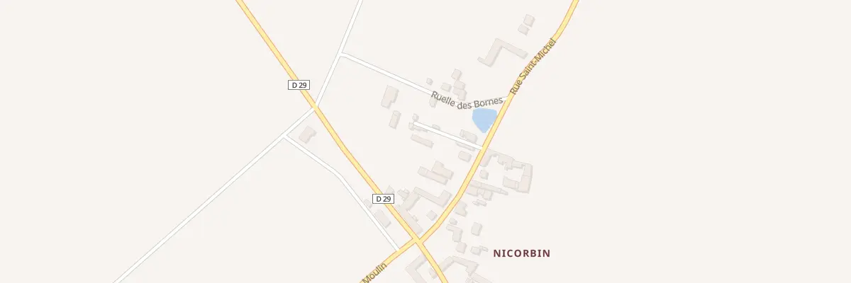 Plan du 1 Imp de la Chapelle à Theuville