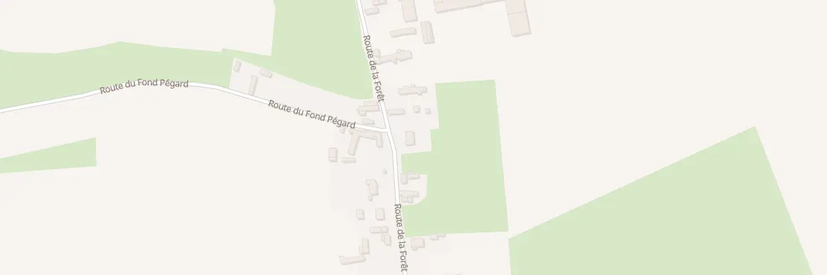 Plan du 58 Rte de la Foret au Caule-Sainte-Beuve