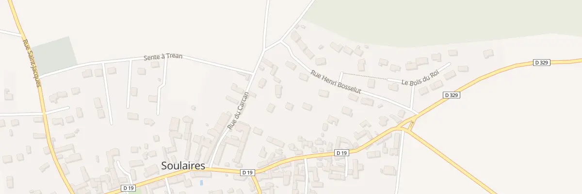 Plan du 13 Rue Henri Bosselut à Soulaires