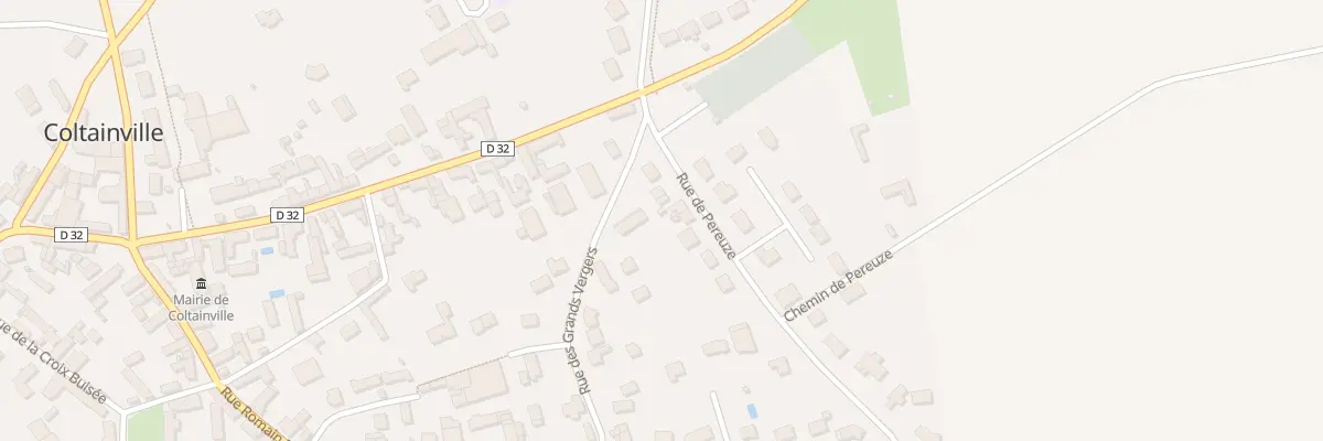 Plan du 8 Rue de Péreuze à Coltainville