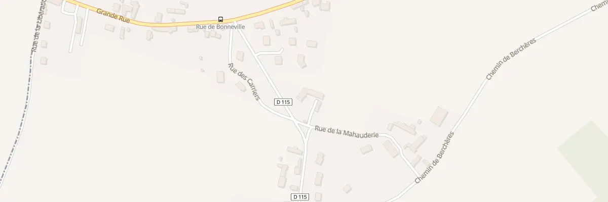 Plan du 1 Rue de la Mahauderie à Boissets