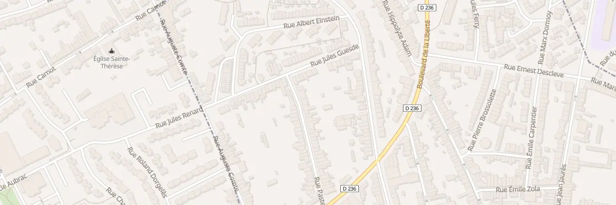 Plan du 146 Rue Pasteur à Outreau